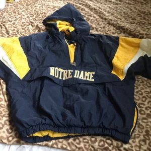 Notre Dame Starter Jacket